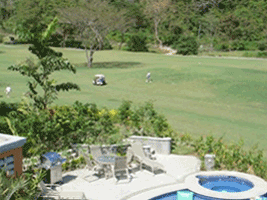 Veranda golf view